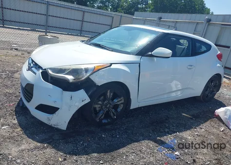 2016 Hyundai Veloster из США, поврежденный, VIN KMHTC6AD2GU250038